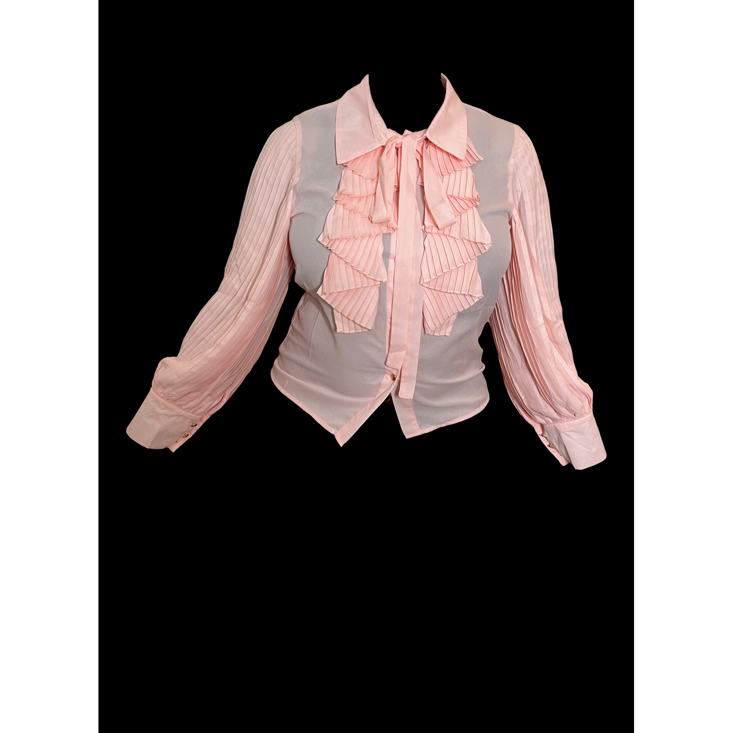 Pink Frills Blouse